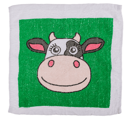 Magic cotton towel, Farm Animals,