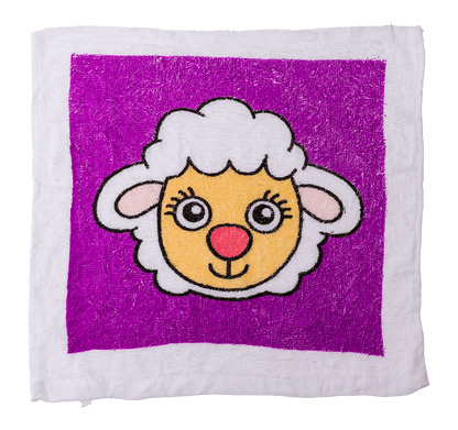 Magic cotton towel, Farm Animals,