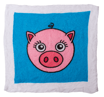 Magic cotton towel, Farm Animals,