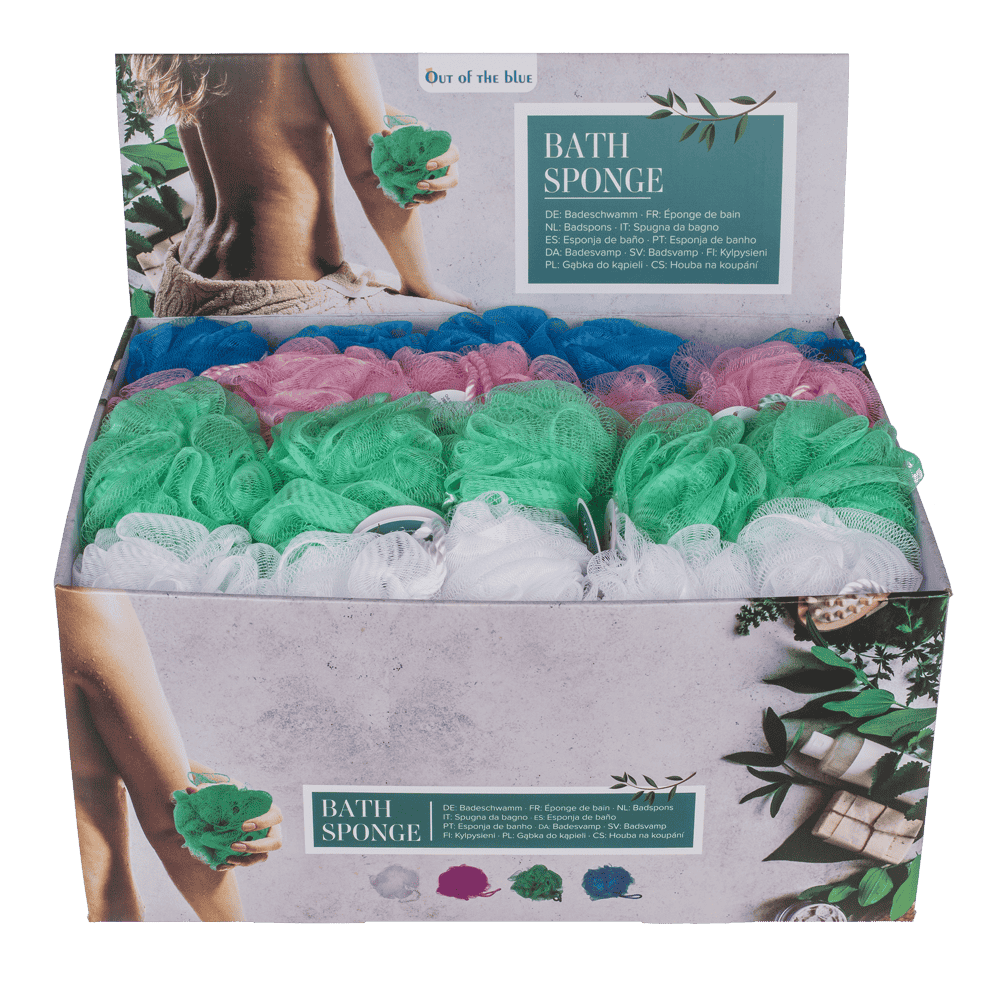 Bath sponge,