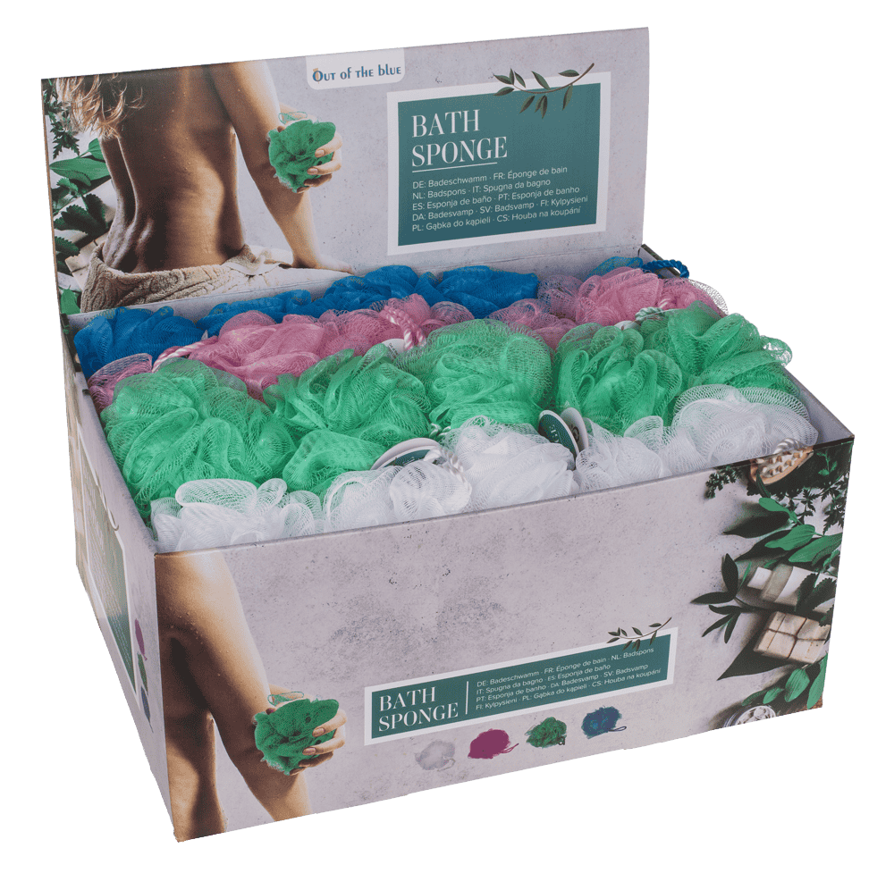 Bath sponge,