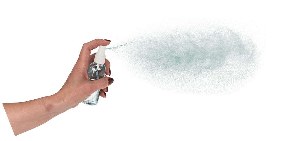 Spray bottle, for ca. 100 ml,