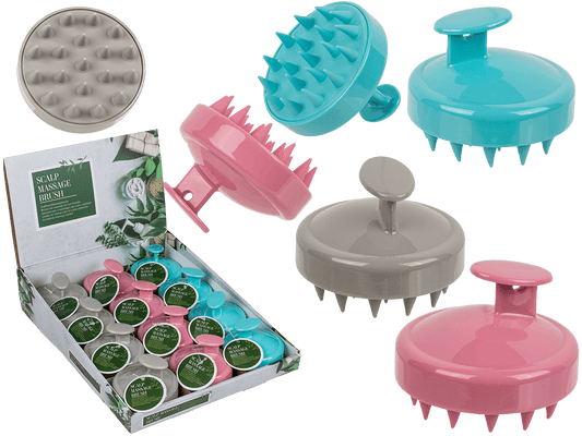 Scalp Massage Brush, ca. 7 x 7 x 5,5  cm,