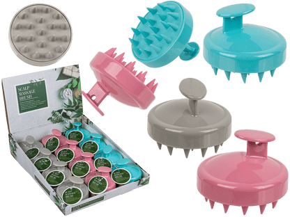 Scalp Massage Brush, ca. 7 x 7 x 5,5  cm,