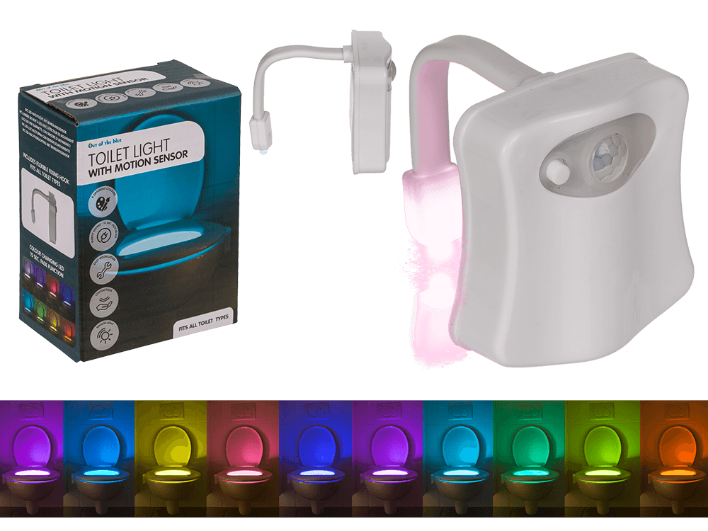 31-4071_000.png Toiletpot LED-lamp met bewegingssensor, 8 kleuren, waterdicht, ca. 6,8 x 6,7 x 1,7 cm, excl. AAA-batterijen.