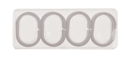 Shower curtain, singer silhouette, 180 x 180 cm,