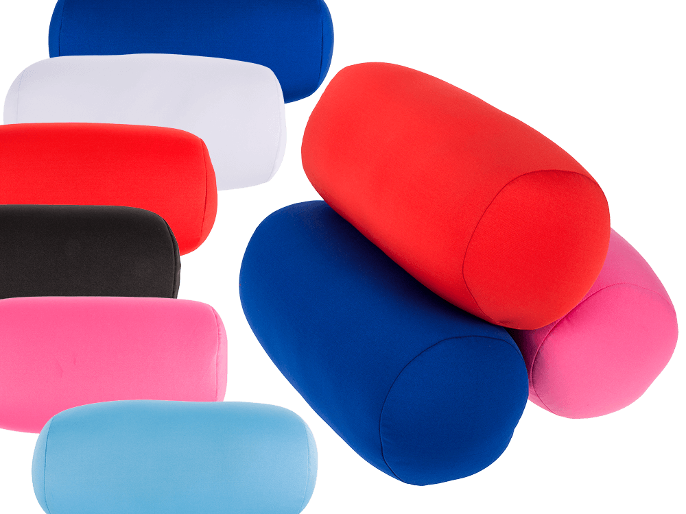 Neckroll with micro pellet filling,