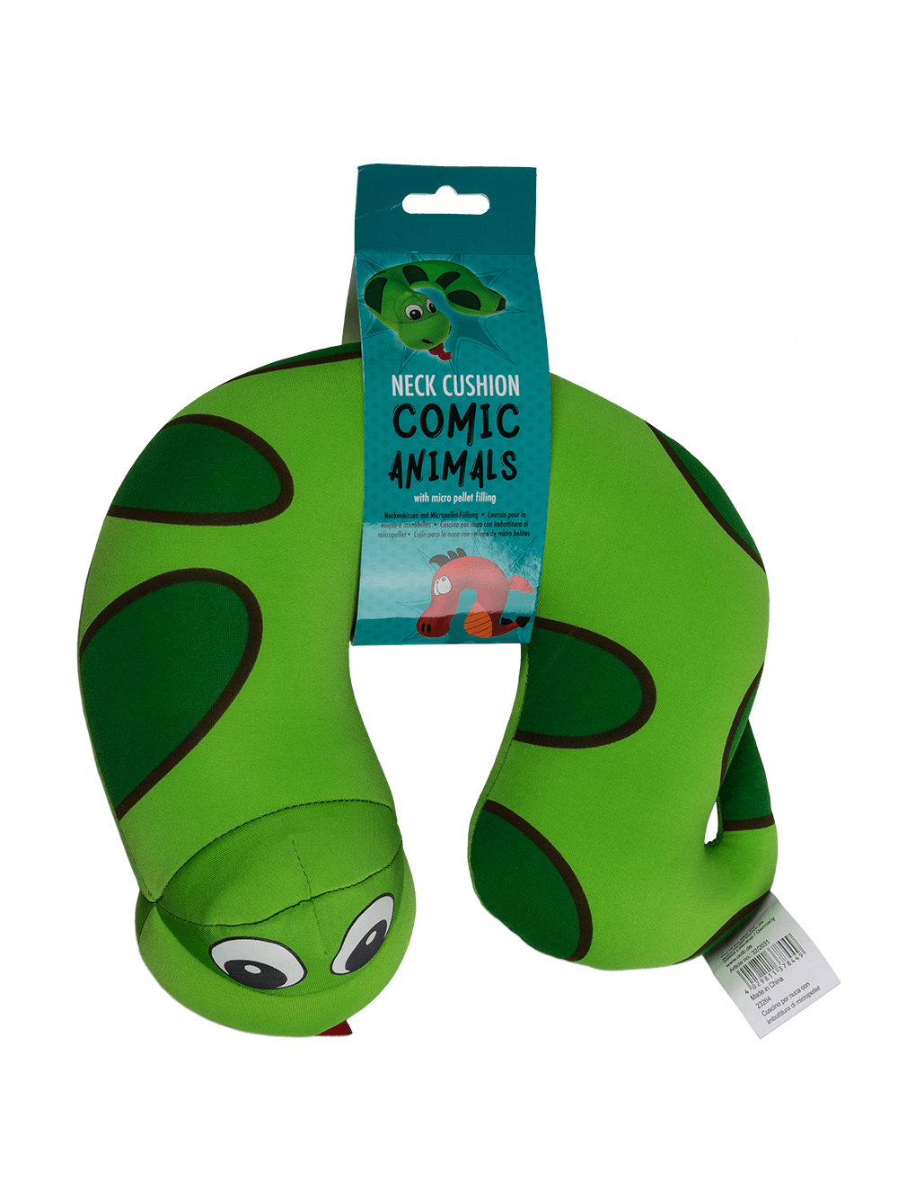 Neck cushion with micro pellet filling,