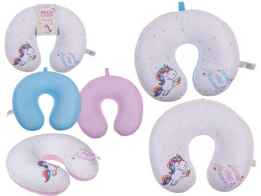 Neck cushion with micro pellet filling,