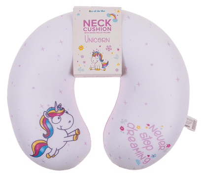 Neck cushion with micro pellet filling,