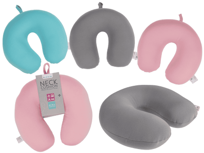 Neck cushion with micro pellet filling,