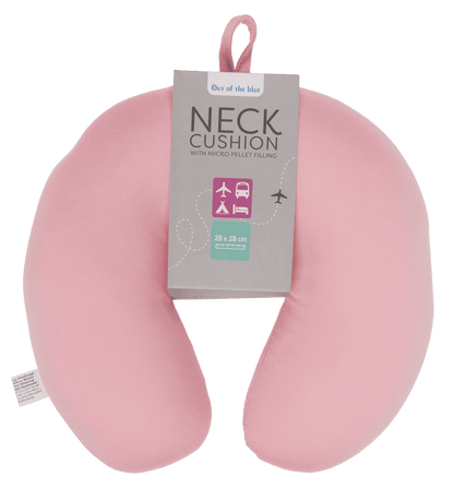 Neck cushion with micro pellet filling,