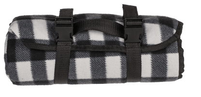 Outdoor blanket with fixing clips for bicycles,