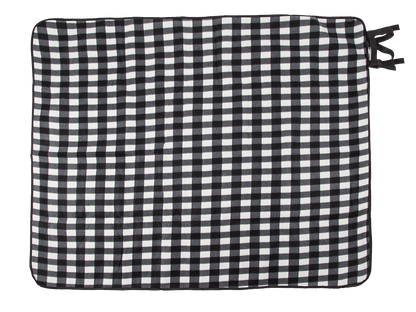 Outdoor blanket with fixing clips for bicycles,