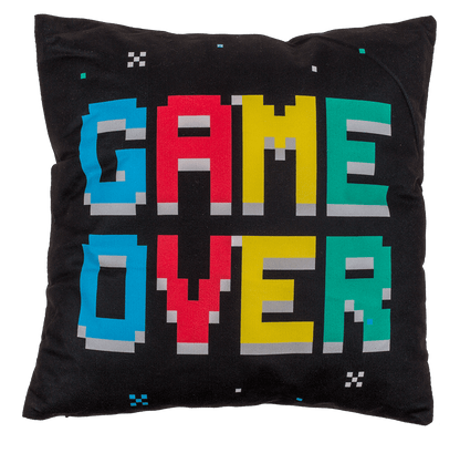 Reversible cushion, Power Up & Game Over,
