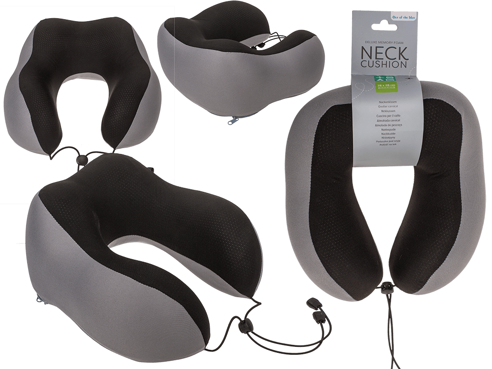 Deluxe Memory Foam Neck Cushion, high neck,