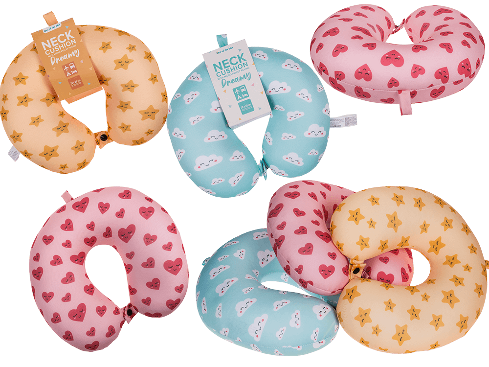 Neck cushion with micro pellet filling, Dreamy,