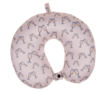 Neck cushion with micro pellet filling, Bubbles,