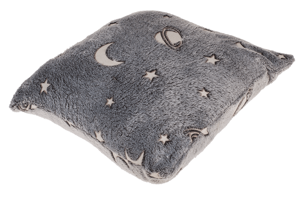 Plush cushion, planets,