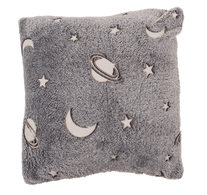 Plush cushion, planets,