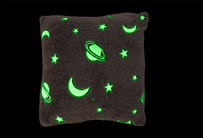 Plush cushion, planets,