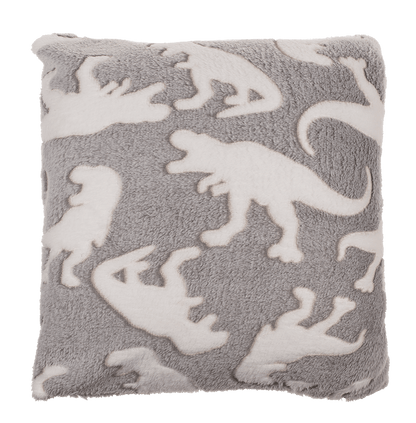 Plush cushion, dinosaur,