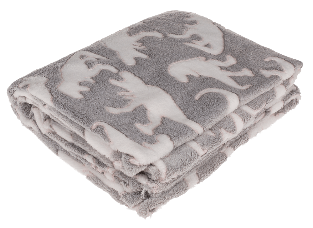 Plush blanket, dinosaur,