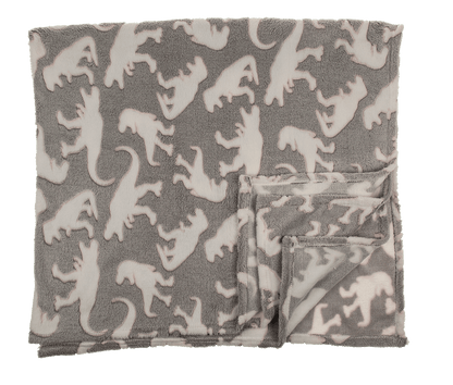 Plush blanket, dinosaur,