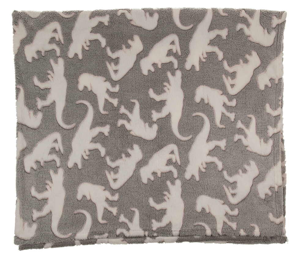 Plush blanket, dinosaur,