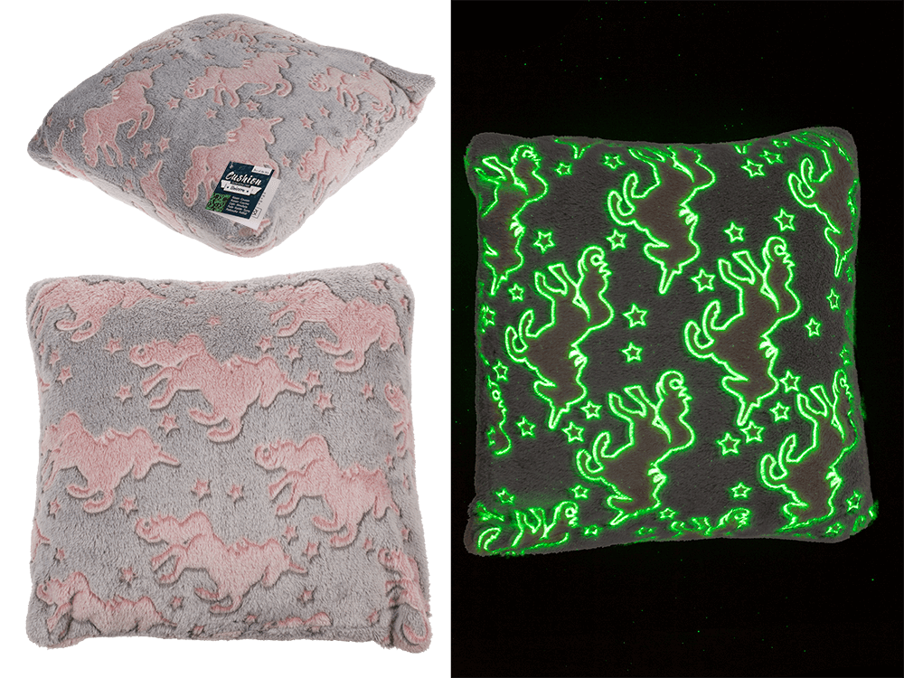 Plush cushion, Unicorn,