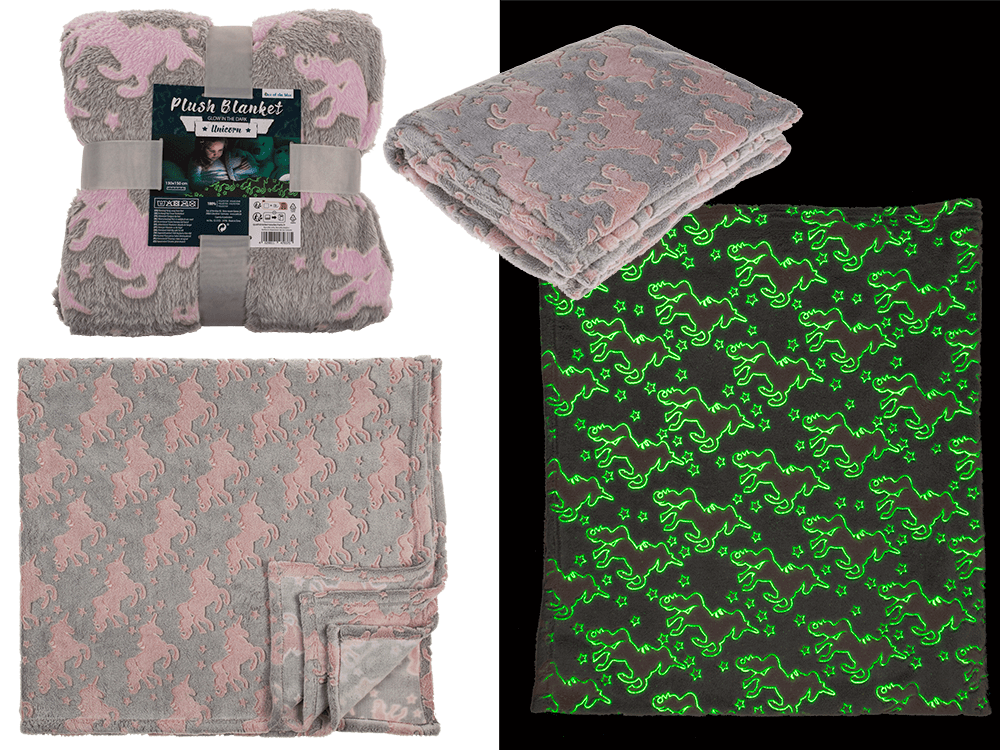 Plush blanket, Unicorn,