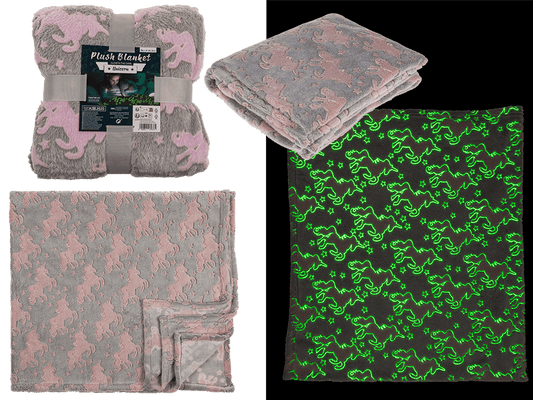 Plush blanket, Unicorn,