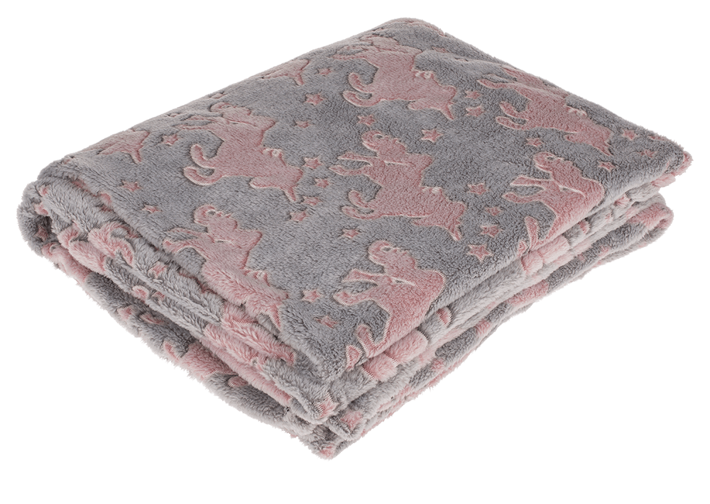 Plush blanket, Unicorn,