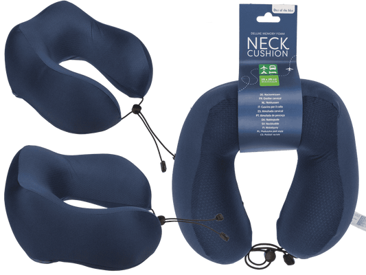 Deluxe neck cushion made of memory foam,