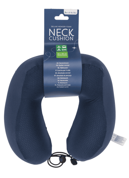 Deluxe neck cushion made of memory foam,