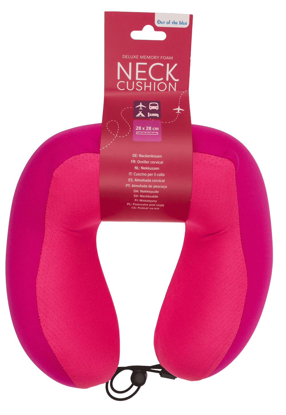 Deluxe neck cushion made of memory foam,