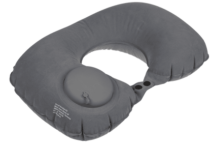 Inflatable neck cushion, with pump,