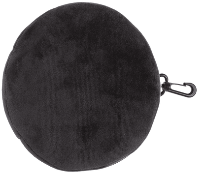 Plush travel pillow with eye mask