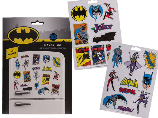 Magnets, Batman - Retro, set of 19