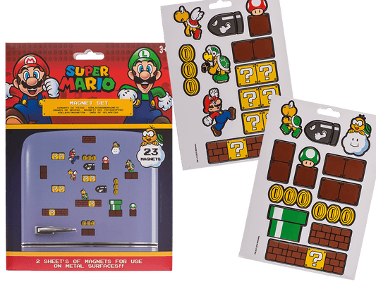 Magnets, Super Mario, set of 23