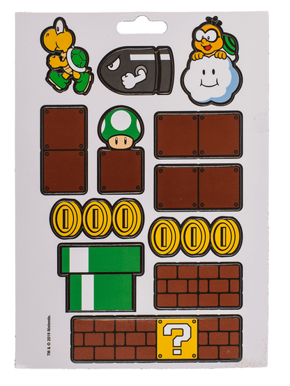 Magnets, Super Mario, set of 23