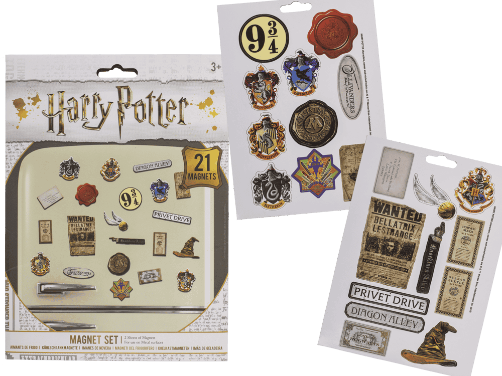 Magnets, Harry Potter, set of 21