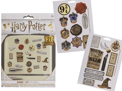 Magnets, Harry Potter, set of 21