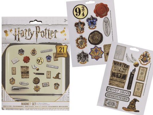 Magnets, Harry Potter, set of 21