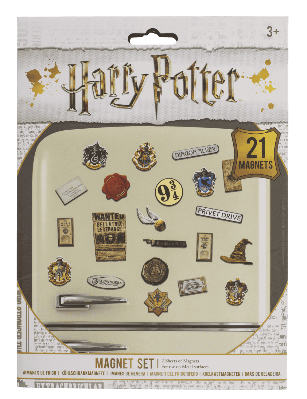 Magnets, Harry Potter, set of 21
