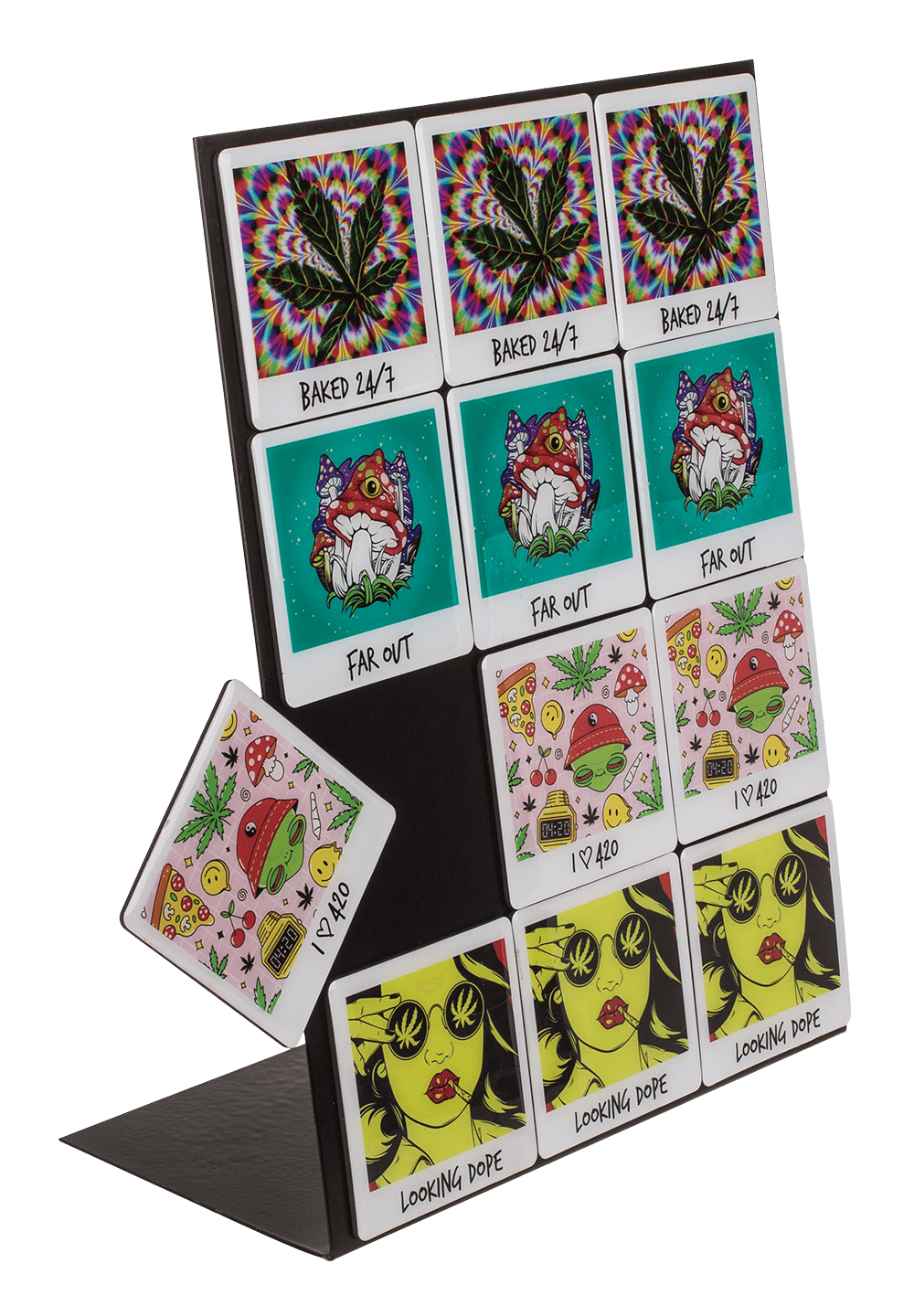 Fridge magnet, Far Out, 8 cm,