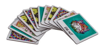 Fridge magnet, Far Out, 8 cm,