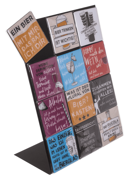 Fridge magnet, Beer and Drinking Sayings,