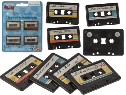 Fridge magnet, Retro Cassette,
