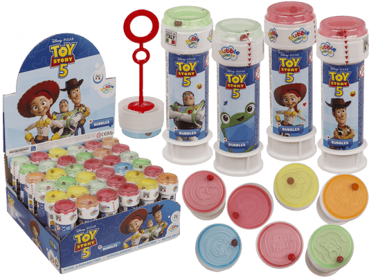 Soap bubbles with puzzle, Toy Story 5,